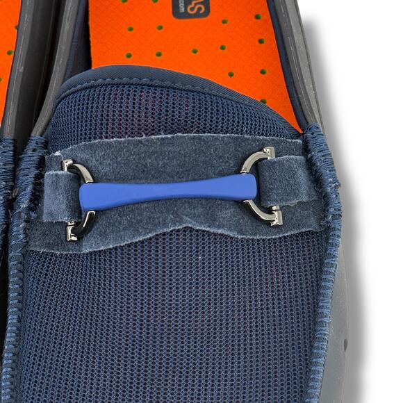 SWIMS Sporty Bit Loafer Slip On Shoes Men's Size 15 Navy Blue Water Friendly - Picture 3 of 8